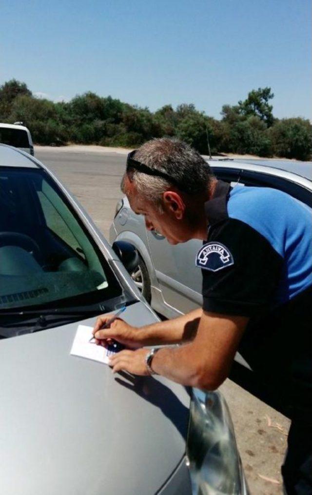 Polis 'şaka Ceza Makbuzu'yla Uyardı