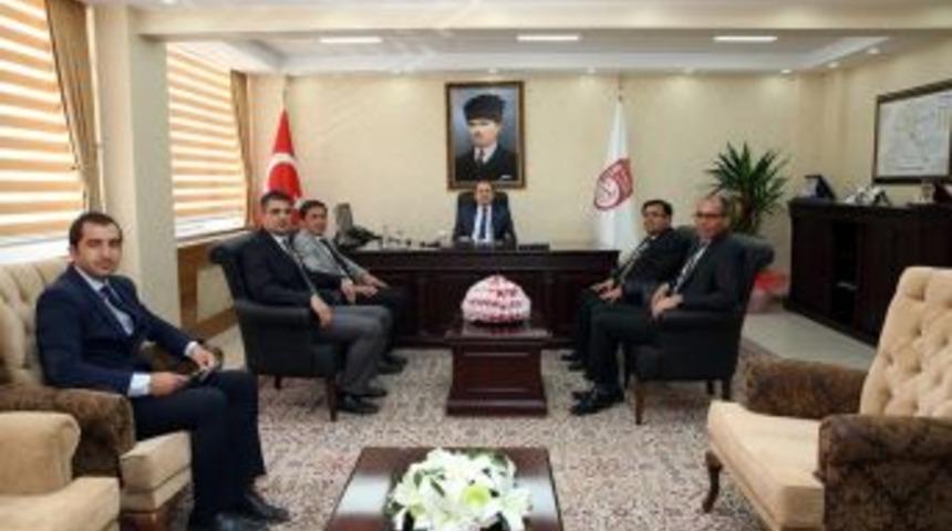 Kamu Kurum Ve Kuruluşlarının Amirleri Vali Ali Hamza Pehlivan&rsquo;ı Ziyaret Etti