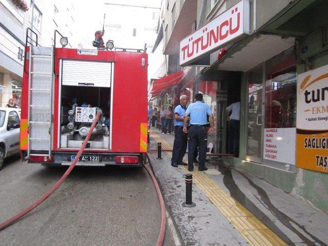 Bilecik’te Bodrum Katta Çıkan Yangın Panik Oluşturdu