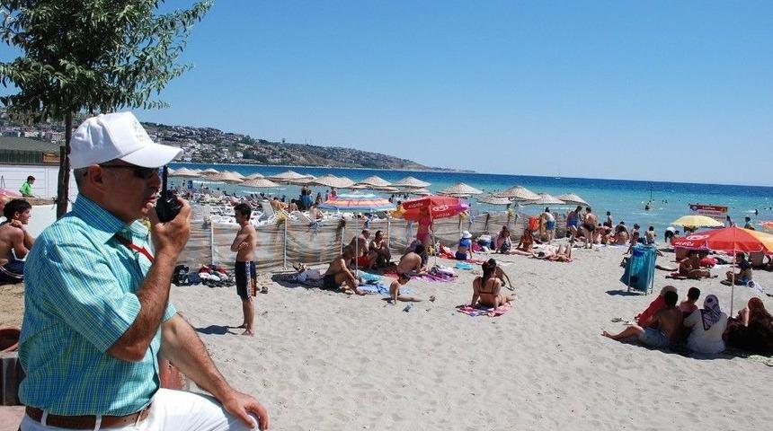 Başkan Akg&uuml;n, B&uuml;y&uuml;k&ccedil;ekmece Sahillerinde Alınan &Ouml;nlemleri Anlattı