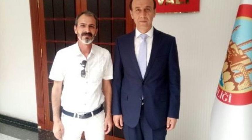 Ekrem Arpak&rsquo;tan Şanlıurfa Valisi Abdullah Erin&rsquo;e Hoşgeldin Ziyareti