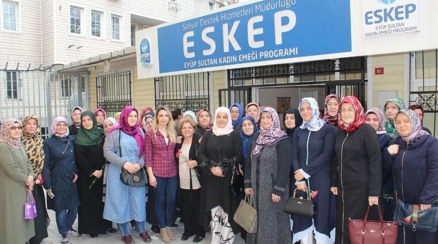Ey&uuml;pl&uuml; Kadınlar Eskep İle Kazanıyor