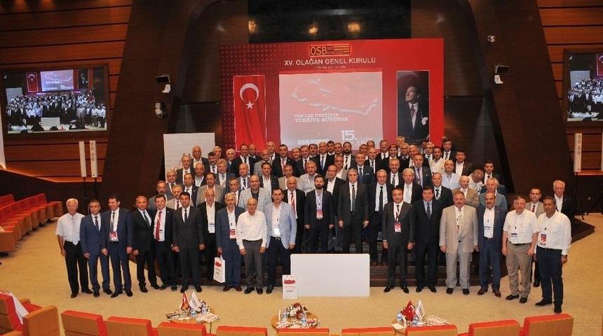 Osb&uuml;k 15. Olağan Genel Kurulu Yapıldı