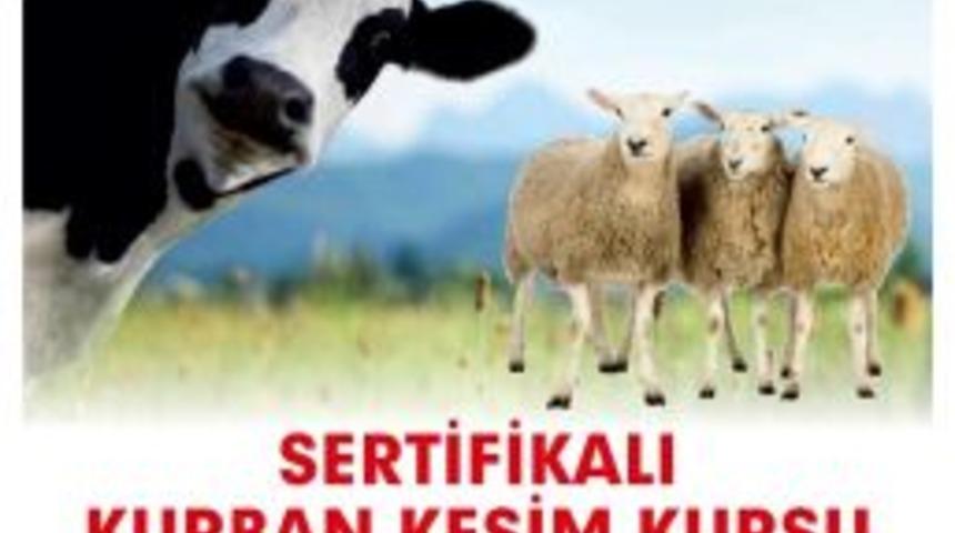Kurban Kesim Kursu Başvurularında Son 2 Gün