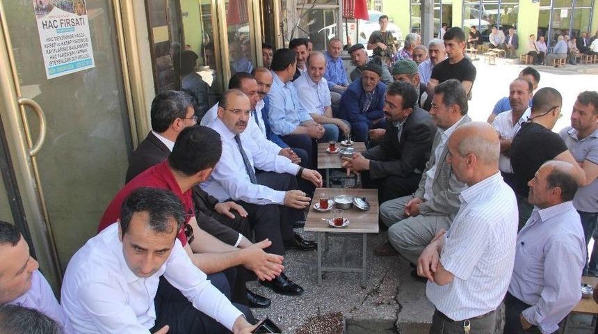 Vali Ustaoğlu Ziyaretlerine Devam Ediyor