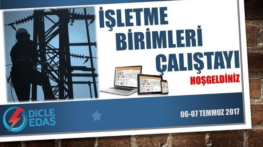 Dicle Elektrik &lsquo;işletme Birimleri &Ccedil;alıştayı&rsquo; D&uuml;zenliyor