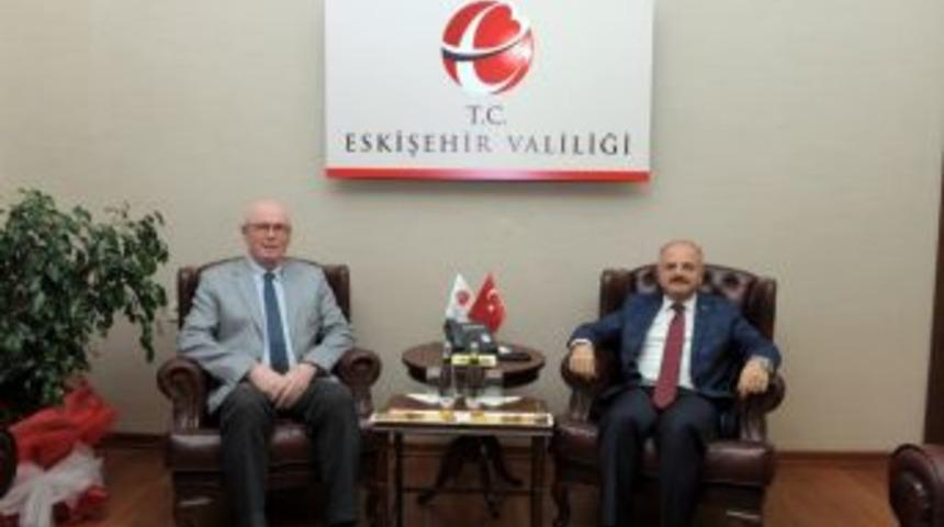 Başkan Kurt&rsquo;tan Vali &Ccedil;akacak&rsquo;a Hayırlı Olsun Ziyareti