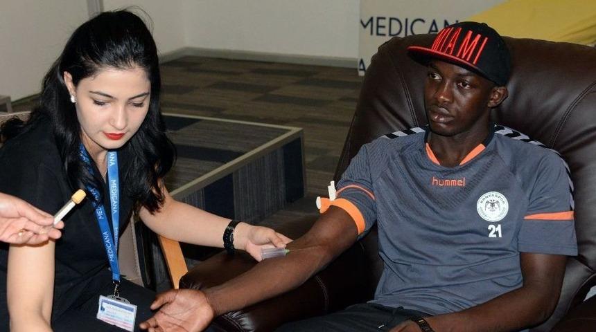 Konyaspor&rsquo;da Sağlık Kontrolleri Ve Testler Sona Erdi