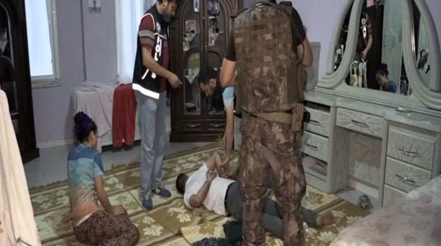 Mersin&rsquo;de Uyuşturucu Satıcılarına Nefes Kesen Operasyon