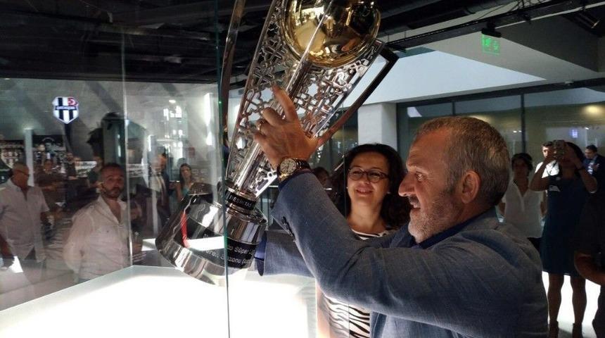 15. Şampiyonluk Kupası Beşiktaş M&uuml;zesi&rsquo;nde