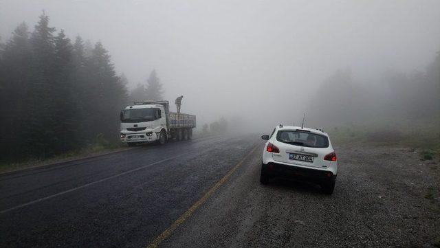 Kastamonu’da Sis Etkili Oluyor