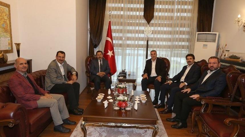 Başkan To&ccedil;oğlu&rsquo;ndan, Vali Balkanlıoğlu&rsquo;na Hayırlı Olsun Ziyareti