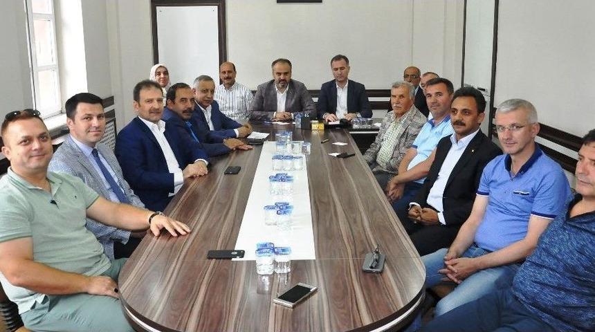 İtso Heyetinden İneg&ouml;l Protokol&uuml;ne Ziyaret