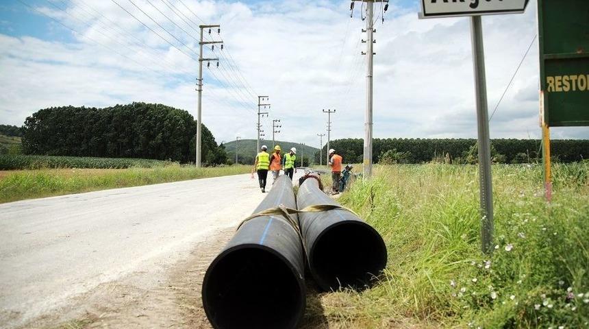 45 Milyonluk Altyapı Projesinde &Ccedil;alışmalar Devam Ediyor