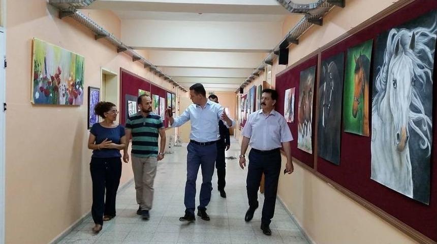 &Uuml;rkmezer Okulları Ziyaret Etti