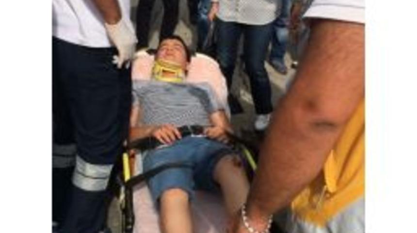 Cip Bisiklete &Ccedil;arptı: 1 Yaralı