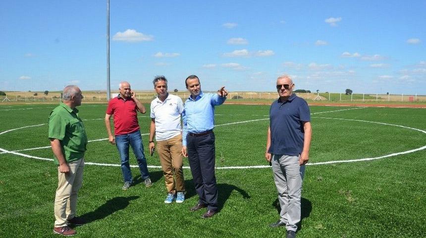 Tekirdağ Spor Y&ouml;neticileri Nk&uuml; Stadyumunu İnceledi