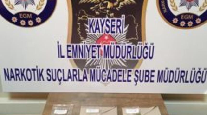 Kayseri&rsquo;de Uyuşturucu Operasyonu