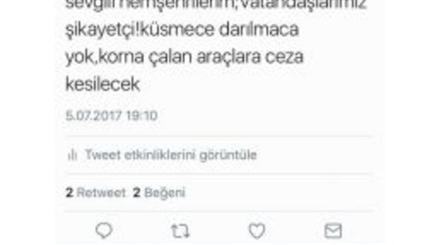 Vali G&uuml;l Sosyal Medyadan &rsquo;korna&rsquo; Uyarısı Yaptı