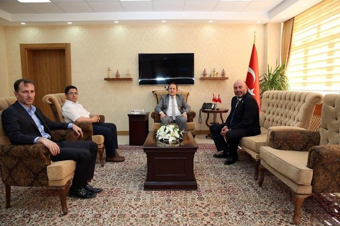 Vali Ali Hamza Pehlivan&rsquo;a Ziyaretler Devam Ediyor