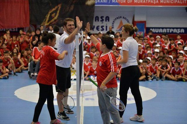 Muratpaşa&rsquo;da Yaz Spor Okulları T&ouml;renle A&ccedil;ıldı 1