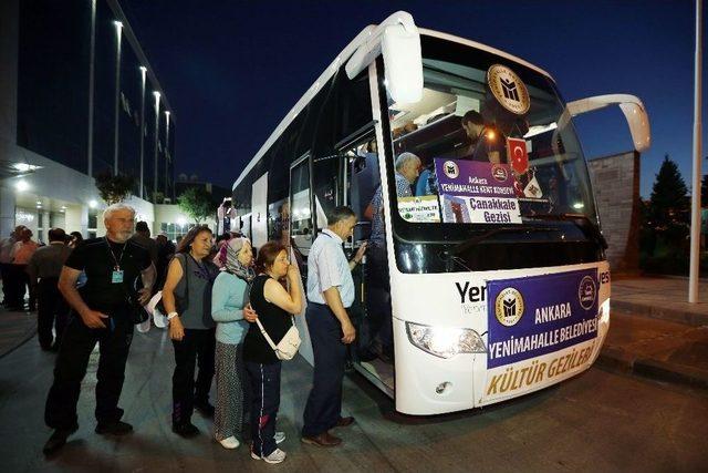 Başkan Yaşar, Yenimahallelileri &Ccedil;anakkale&rsquo;ye Uğurladı 1