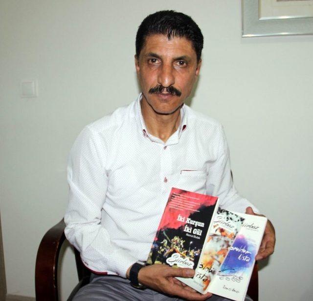 15 Temmuz Ve Halisdemir&rsquo;den Etkilendi Şiir Kitabı Yazdı 1