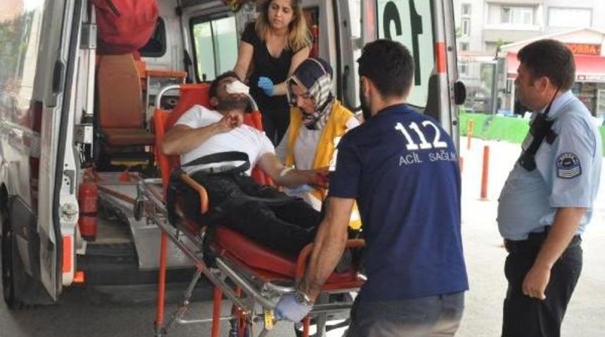 Motorsiklet Hırsızına Kurye Dayağı