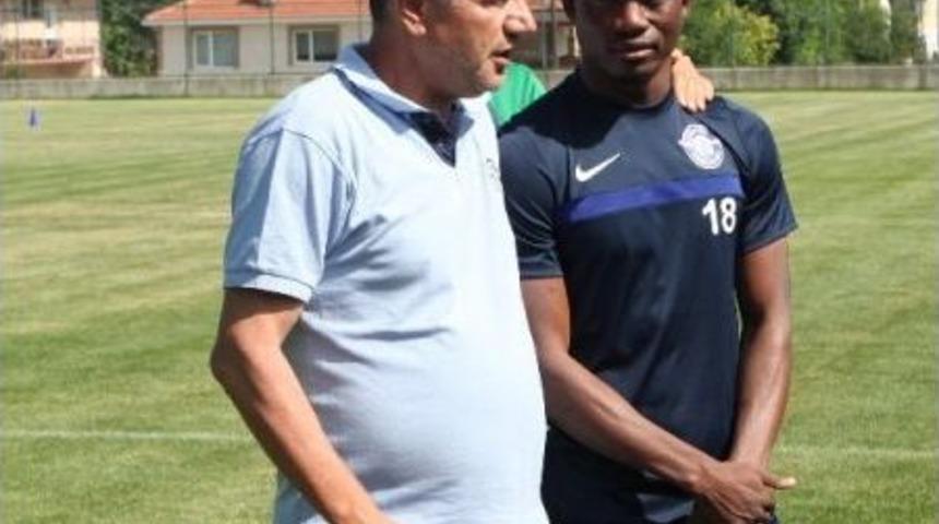 Lingane, Adana Demirspor İle İlk Antrenmanına &Ccedil;ıktı