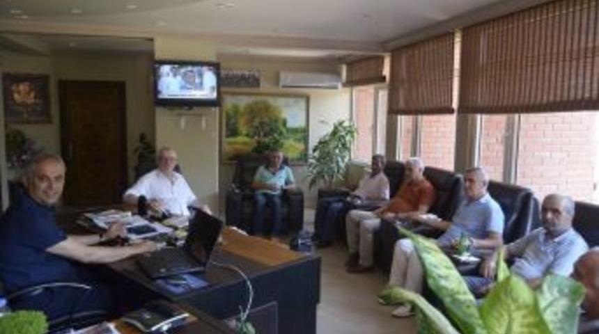 Emekli &Ouml;ğretmenlerden Başkan Yaman&rsquo;a Ziyaret