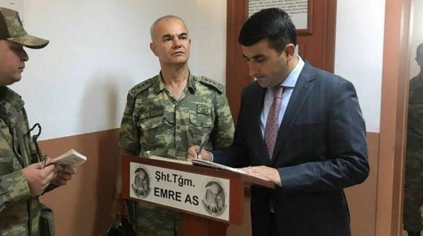 Kaymakam Bayır, Sınır Karakollarını Ziyaret Etti