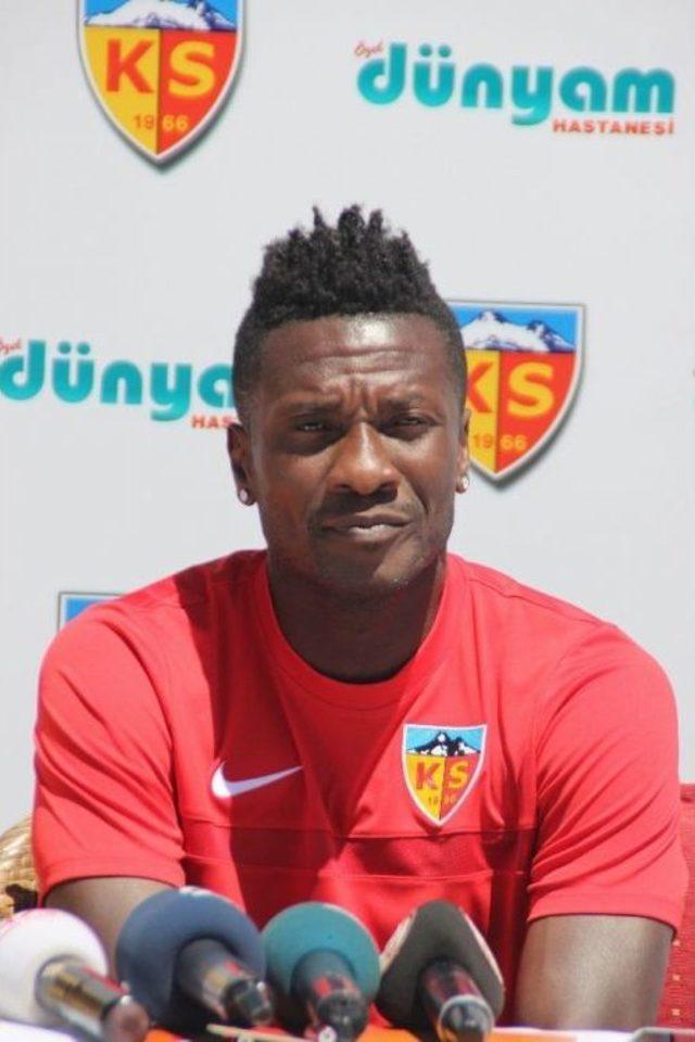 Kayserispor, Asamoah Gyan İle 2+1 Yıllık Sözleşme İmzaladı