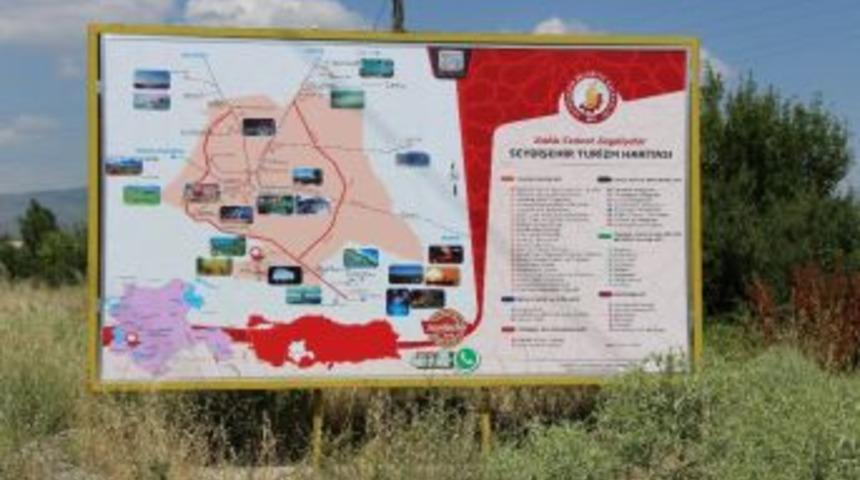 Seydişehir&rsquo;de Turizm Levhaları Yenilendi