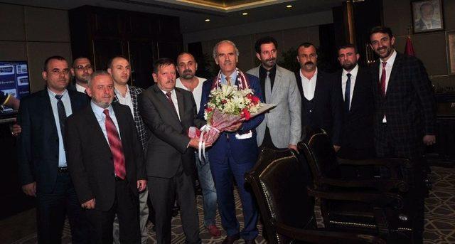 İnegölspor Yönetiminden Altepe’ye Ziyaret