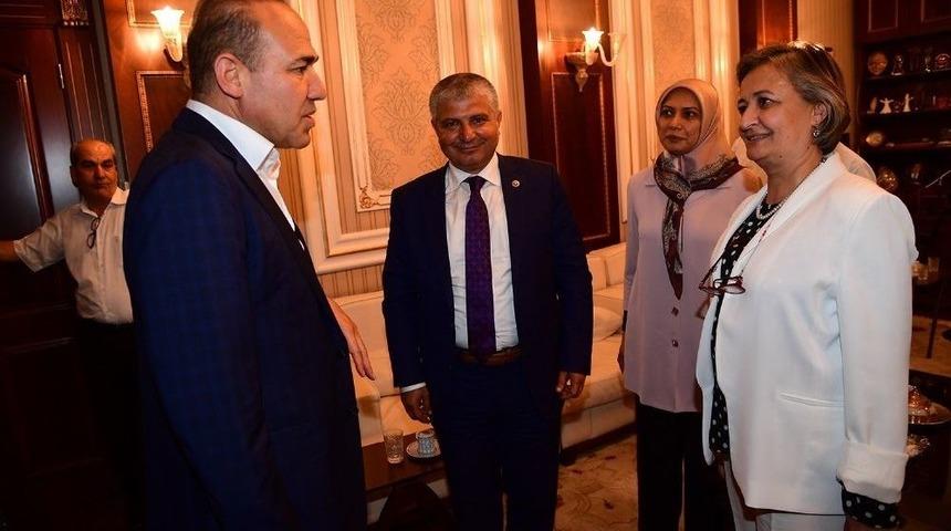 Tbmm Dilek&ccedil;e Komisyonu &Uuml;yelerinden Başkan S&ouml;zl&uuml;&rsquo;ye Ziyaret