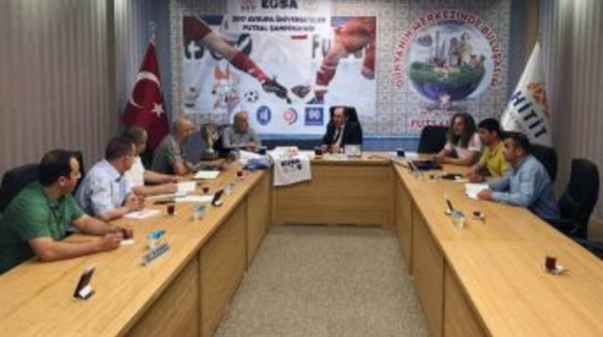 Hitit, 11. Avrupa &Uuml;niversiteler Futsal Şampiyonası&rsquo;na Hazır