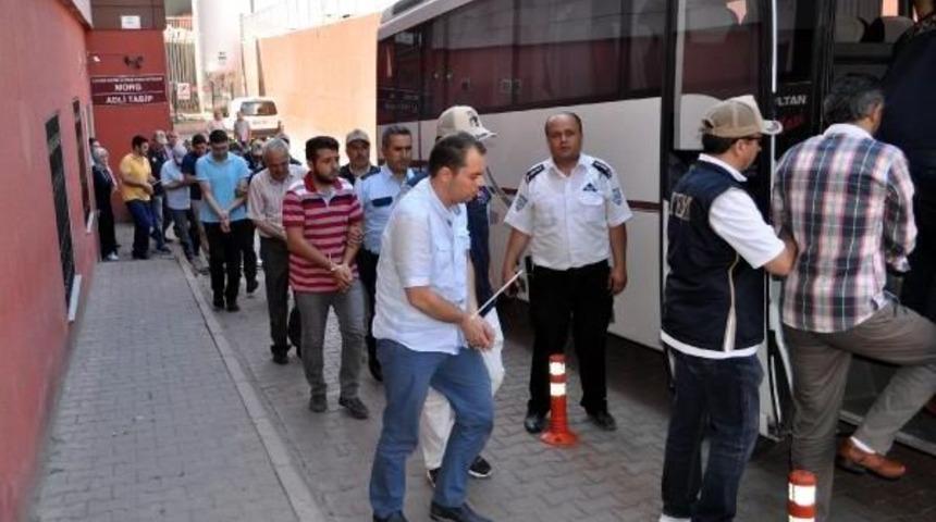 Kayseri'de&nbsp;Fet&ouml;/pdy'den G&ouml;zaltına Alınan 17 Kişi Hakim Karşısında