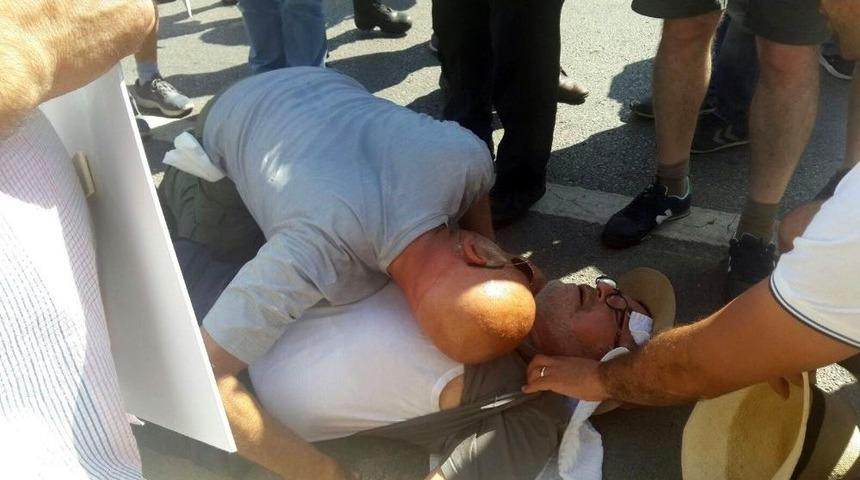 Adalet Y&uuml;r&uuml;y&uuml;ş&uuml;&rsquo;nde Fenalaşan Vatandaşa İlk M&uuml;dahale, Başkan Altınok &Ouml;z&rsquo;den