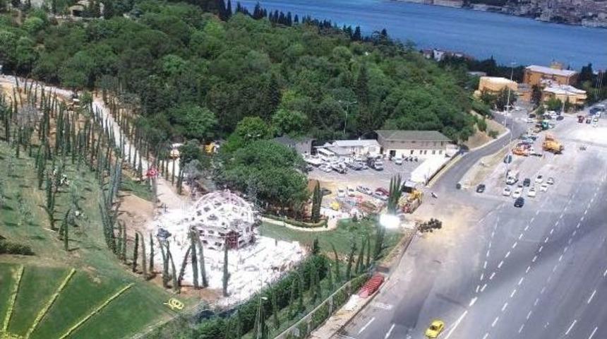 15 Temmuz Şehitler Anıtı'nın Y&uuml;zde 95'i Tamamlandı