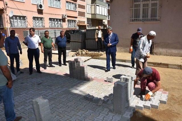 Başkan Alıcık; “mahallelerde Asfaltsız Ve Parke Taşı Kaplanmamış Yol Kalmayacak”