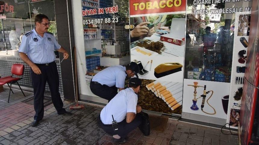 Alanya&rsquo;da Bandrols&uuml;z T&uuml;t&uuml;n Satışı Yapan İşyerleri M&uuml;h&uuml;rlendi