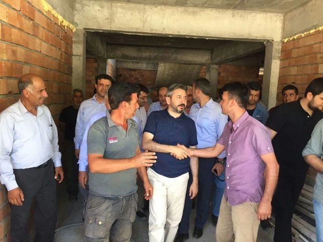 Tbmm Başkan Vekili Aydın Ve Beraberindekiler K&ouml;y Ve Beldeleri Dolaşıyor 1