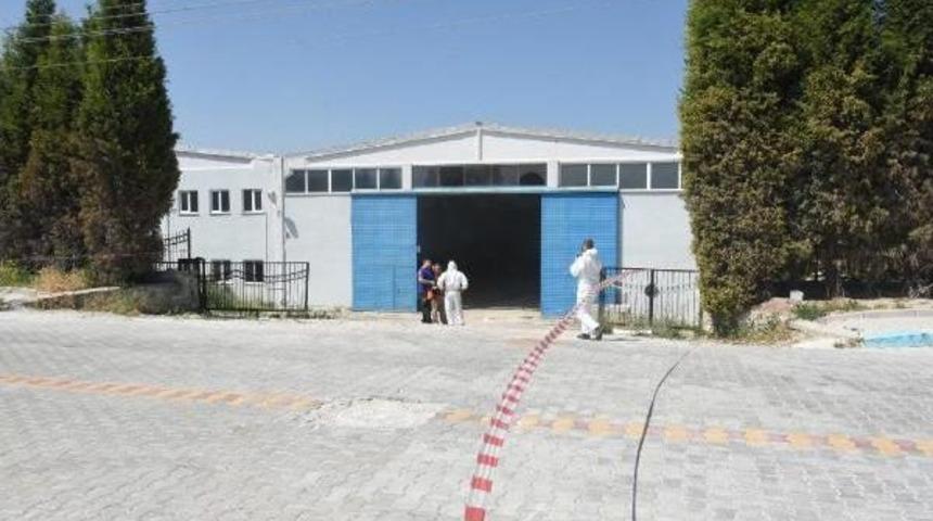 K&uuml;tahya'da Kimyasal Madde Fabrikasındaki Yangın Korkuttu