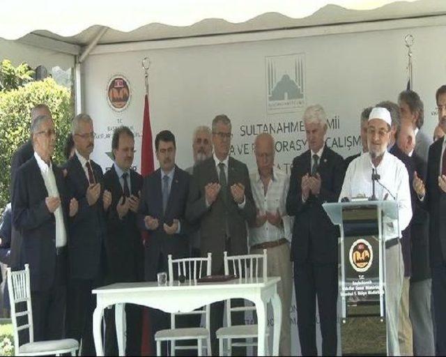 Sultanahmet Camii'nde En Kapsamlı Restorasyon Başlıyor