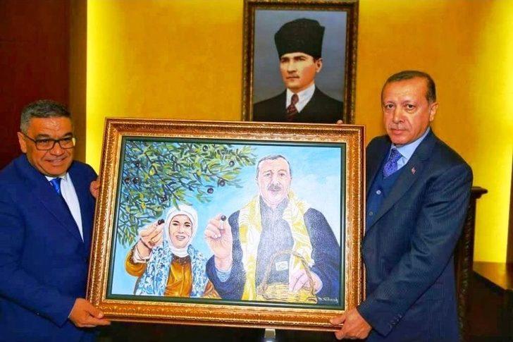 Cumhurbaşkanı Erdoğan’ın Zeytin Hasadı Tablo Oldu G1