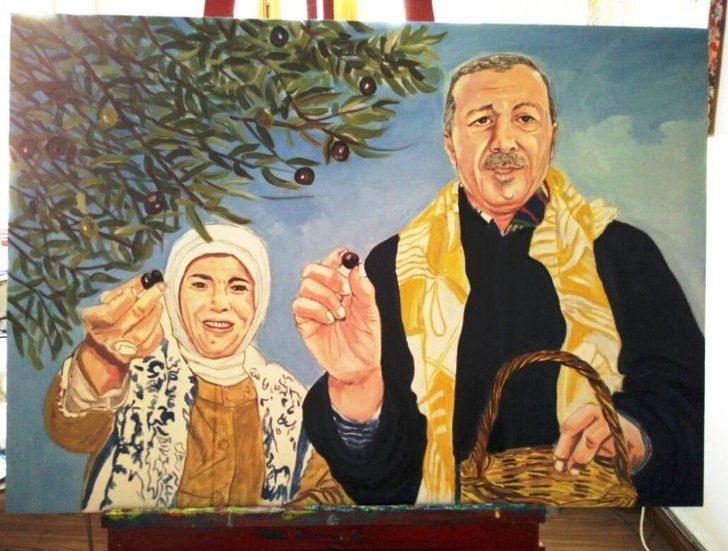 Cumhurbaşkanı Erdoğan’ın Zeytin Hasadı Tablo Oldu G3