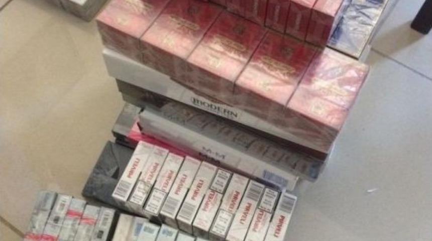 Aliağa’da Bin 480 Paket Kaçak Sigara Ele Geçirildi