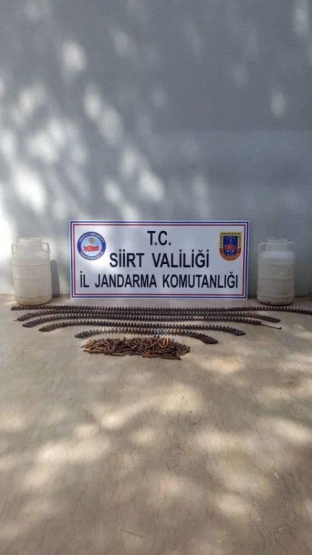 Siirt&rsquo;te Ter&ouml;r &Ouml;rg&uuml;t&uuml;ne Ait Mağarada Cephanelik Ele Ge&ccedil;irildi 2