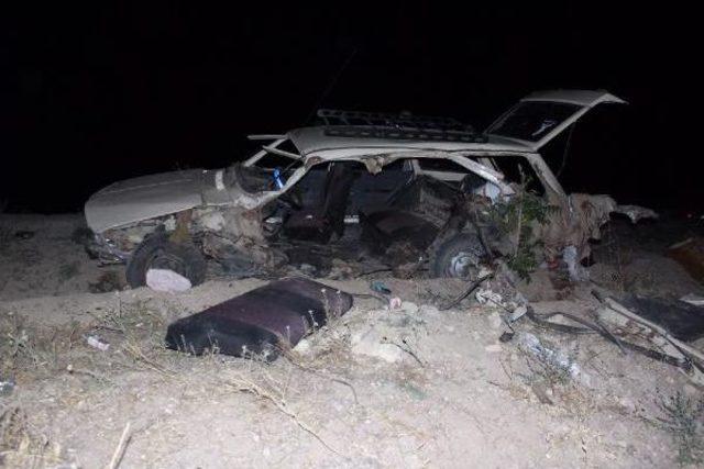 Niğde de Kaza &Ouml;len 4 Kişi Toprağa Verildi 3