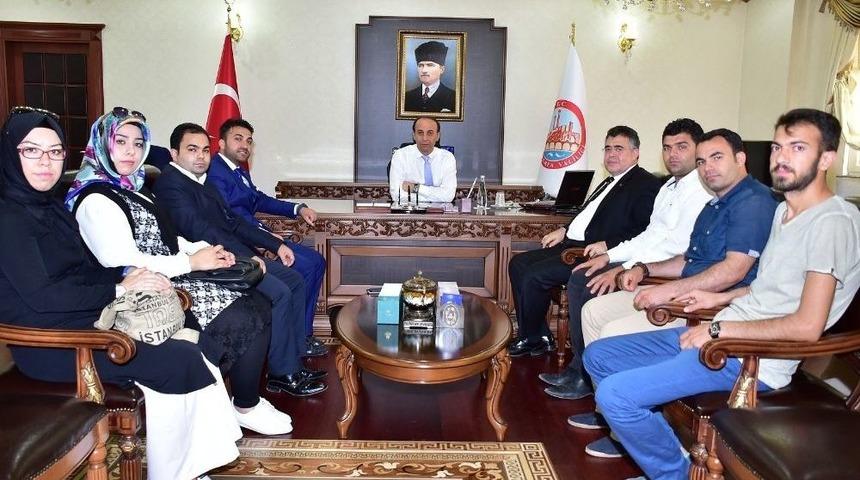 Vali Erin&rsquo;e Hayırlı Olsun Ziyaretleri Devam Ediyor